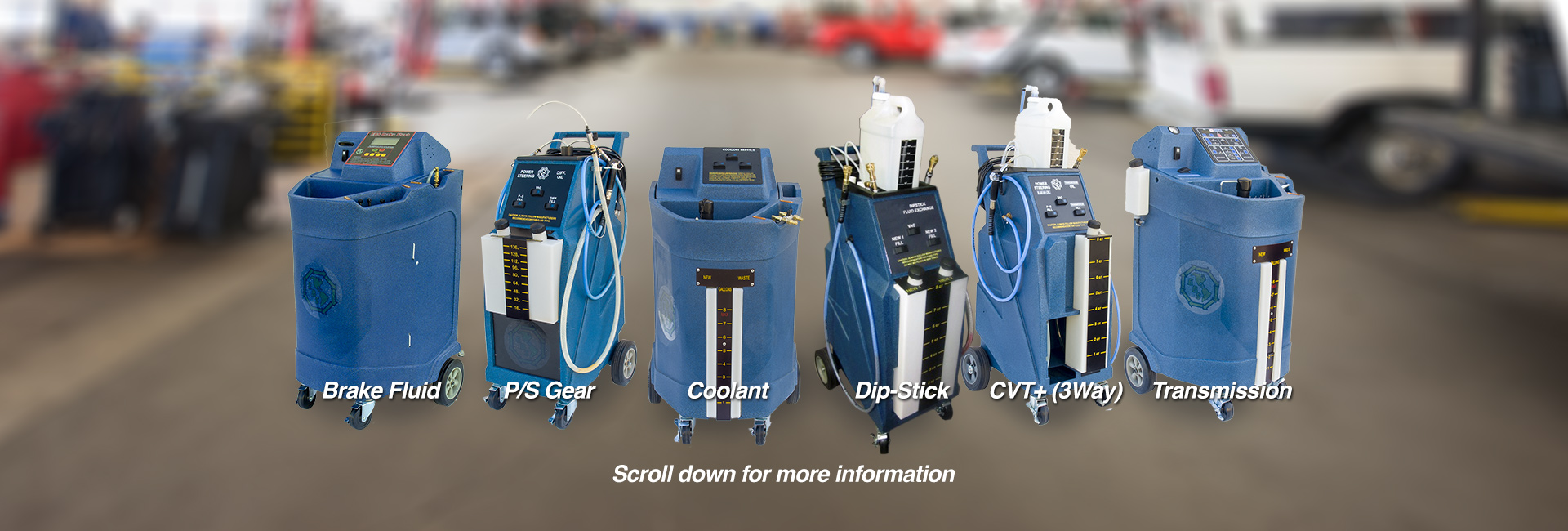 Self Contained Automotive Fluid Service Equipment